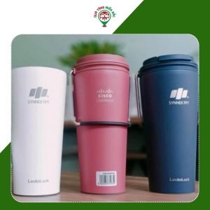 Bình giữ nhiệt lock&lock in logo