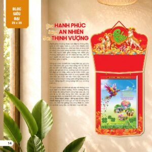 Lịch Bloc Siêu Đại 2027 AH Mẫu AH06 (25 x 35cm) Cung Cấp Lịch Tết Doanh Nghiệp Hà Nội in logo doanh nghiệp quà tặng Tết tại Quà Tặng Miền Bắc