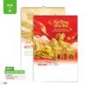 Lịch Treo Tường Lò Xo 7 Tờ 2027 AH Mẫu AH81 (40 x 60cm) Cung Cấp Lịch Tết Doanh Nghiệp Hà Nội in logo doanh nghiệp quà tặng Tết tại Quà Tặng Miền Bắc