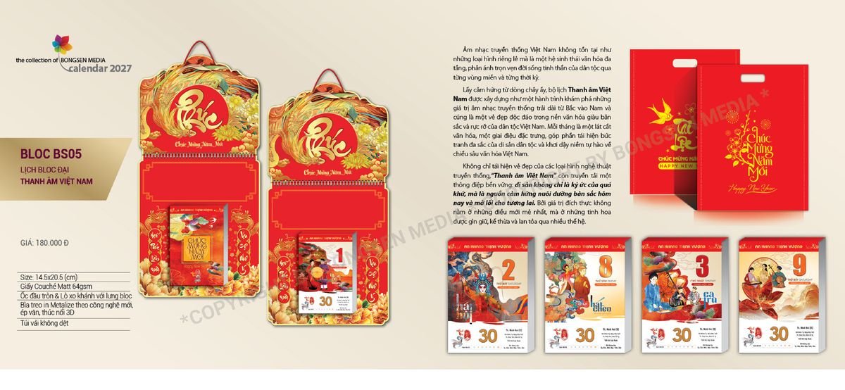 Lịch Bloc Siêu Cực Đại 2027 BS05 Cung Cấp Lịch Tết Doanh Nghiệp Hà Nội