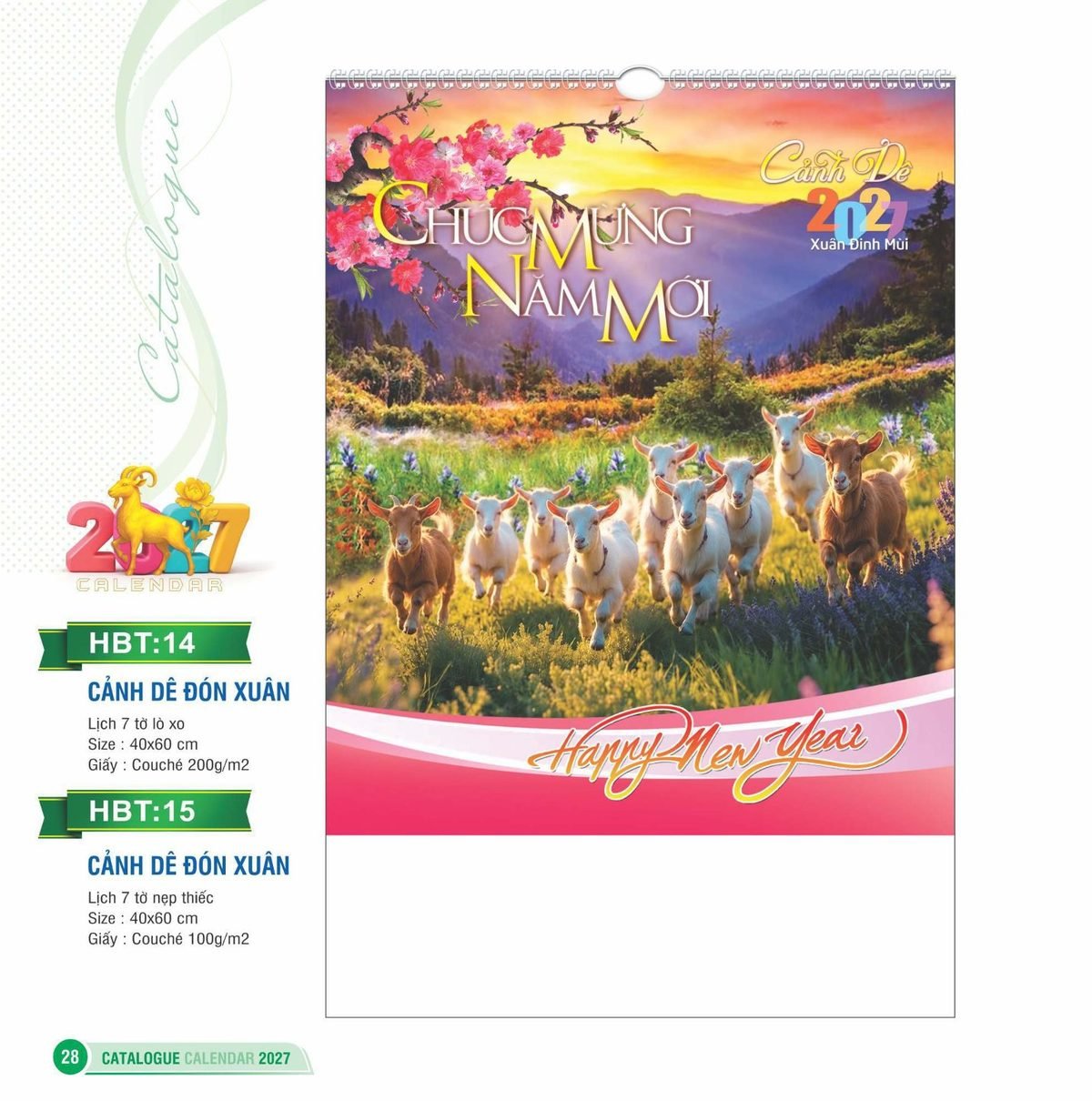 Lịch Treo Tường Lò Xo 2027 HBT Mẫu HBT15 (40 x 60cm) Cung Cấp Lịch Tết Doanh Nghiệp Hà Nội Lịch Treo Tường Lò Xo 2027 HBT Mẫu HBT15 (40 x 60cm) Cung Cấp Lịch Tết Doanh Nghiệp Hà Nội in logo doanh nghiệp quà tặng Tết tại Quà Tặng Miền Bắc