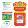 Lịch Bloc Đại Đặc Biệt 2027 HBT Mẫu HBT166 - Lộc Xuân (17 x 24cm) Cung Cấp Lịch Tết Doanh Nghiệp Hà Nội in logo doanh nghiệp quà tặng Tết tại Quà Tặng Miền Bắc
