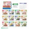 Lịch Để Bàn 2027 HBT Mẫu HBT43 (19 x 21cm) Cung Cấp Lịch Tết Doanh Nghiệp Hà Nội in logo doanh nghiệp quà tặng Tết tại Quà Tặng Miền Bắc
