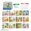 Lịch Để Bàn 2027 HBT Mẫu HBT48 (19 x 21cm) Cung Cấp Lịch Tết Doanh Nghiệp Hà Nội in logo doanh nghiệp quà tặng Tết tại Quà Tặng Miền Bắc