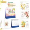 Lịch Để Bàn 2027 HT Mẫu HT78 (18 x 21cm) Cung Cấp Lịch Tết Doanh Nghiệp Hà Nội in logo doanh nghiệp quà tặng Tết tại Quà Tặng Miền Bắc
