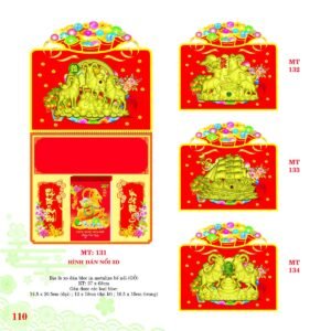 Bìa Lò Xo Dán Bloc 2027 MT Mẫu MT134 (37 x 68cm) Cung Cấp Lịch Tết Doanh Nghiệp Hà Nội in logo doanh nghiệp quà tặng Tết tại Quà Tặng Miền Bắc