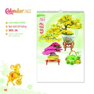 Lịch Treo Tường Lò Xo 2027 MT Mẫu MT30 (40 x 60cm) Cung Cấp Lịch Tết Doanh Nghiệp Hà Nội in logo doanh nghiệp quà tặng Tết tại Quà Tặng Miền Bắc