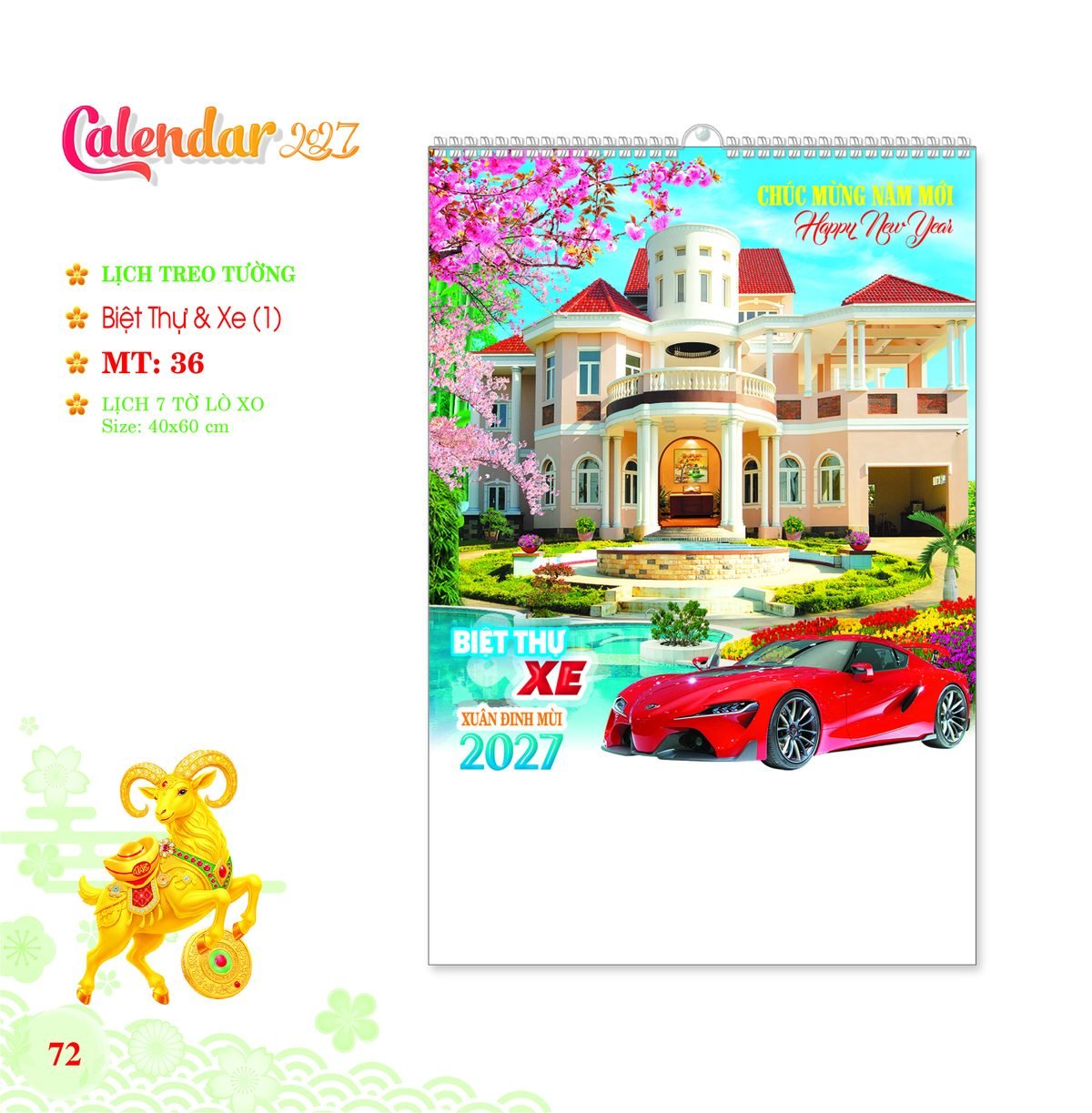 Lịch Treo Tường Lò Xo 2027 MT Mẫu MT36 (40 x 60cm) Cung Cấp Lịch Tết Doanh Nghiệp Hà Nội Lịch Treo Tường Lò Xo 2027 MT Mẫu MT36 (40 x 60cm) Cung Cấp Lịch Tết Doanh Nghiệp Hà Nội in logo doanh nghiệp quà tặng Tết tại Quà Tặng Miền Bắc