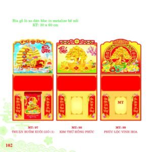 Bìa Lò Xo Dán Bloc 2027 MT Mẫu MT99 - Thuận Buồm Xuôi Gió (30 x 60cm) Cung Cấp Lịch Tết Doanh Nghiệp Hà Nội in logo doanh nghiệp quà tặng Tết tại Quà Tặng Miền Bắc