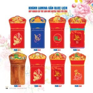 Lịch Bloc 2027 NB Mẫu NB345 (29 x 41 cm) Cung Cấp Lịch Tết Doanh Nghiệp Hà Nội in logo doanh nghiệp quà tặng Tết tại Quà Tặng Miền Bắc