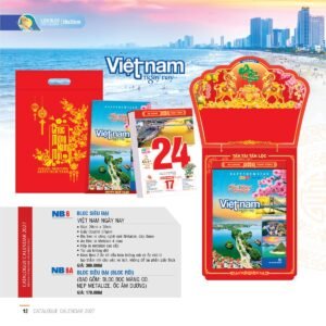 Lịch Bloc Siêu Đại 2027 NB Mẫu NB6A (20 x 30cm) Cung Cấp Lịch Tết Doanh Nghiệp Hà Nội in logo doanh nghiệp quà tặng Tết tại Quà Tặng Miền Bắc