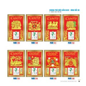 Lịch Bloc 2027 NB Mẫu NBB145 (49  x  78 cm) Cung Cấp Lịch Tết Doanh Nghiệp Hà Nội in logo doanh nghiệp quà tặng Tết tại Quà Tặng Miền Bắc