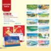 Lịch Bàn Chữ A 2027 NHA Mẫu NHA100 (17 x 19 cm) Cung Cấp Lịch Tết Doanh Nghiệp Hà Nội in logo doanh nghiệp quà tặng Tết tại Quà Tặng Miền Bắc