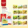 Lịch Bàn Chữ A 2027 NHA Mẫu NHA94 (17 x 19cm) Cung Cấp Lịch Tết Doanh Nghiệp Hà Nội in logo doanh nghiệp quà tặng Tết tại Quà Tặng Miền Bắc