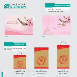 Lịch Bloc 2027 NH Mẫu NH84 (14 x 20cm) Cung Cấp Lịch Tết Doanh Nghiệp Hà Nội in logo doanh nghiệp quà tặng Tết tại Quà Tặng Miền Bắc
