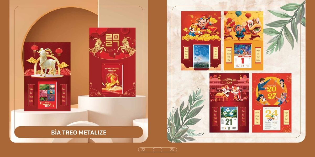 Lịch Bloc Cao Cấp SH 2027 SH06 Cung Cấp Lịch Tết Doanh Nghiệp Hà Nội