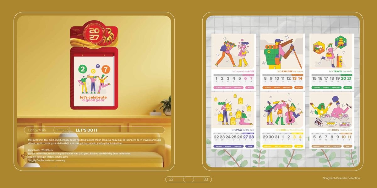 Lịch Bloc Cao Cấp SH 2027 SH11 Cung Cấp Lịch Tết Doanh Nghiệp Hà Nội