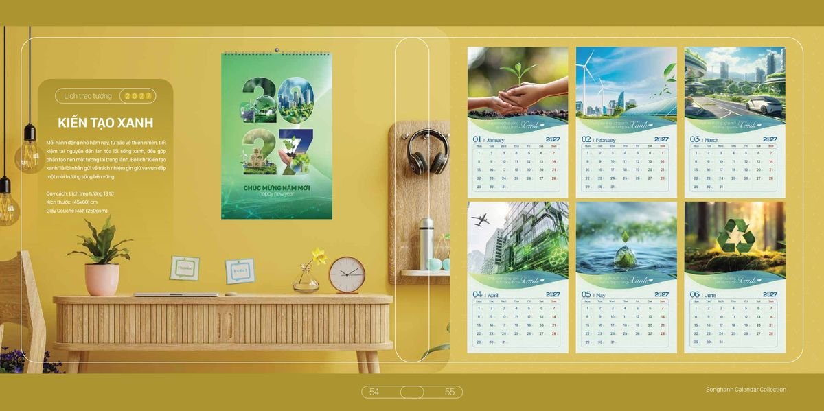 Lịch Bloc Cao Cấp SH 2027 SH22 Cung Cấp Lịch Tết Doanh Nghiệp Hà Nội