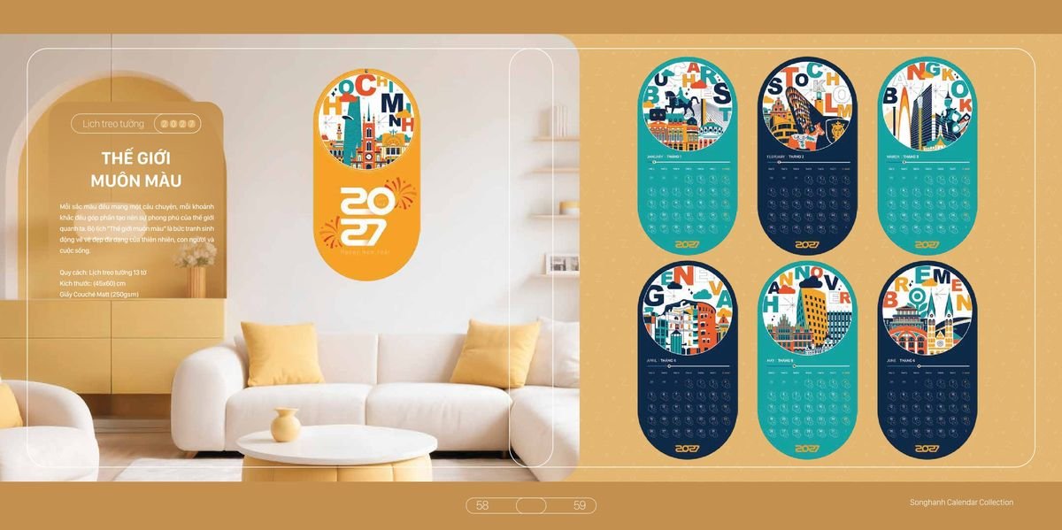 Lịch Bloc Cao Cấp SH 2027 SH24 Cung Cấp Lịch Tết Doanh Nghiệp Hà Nội