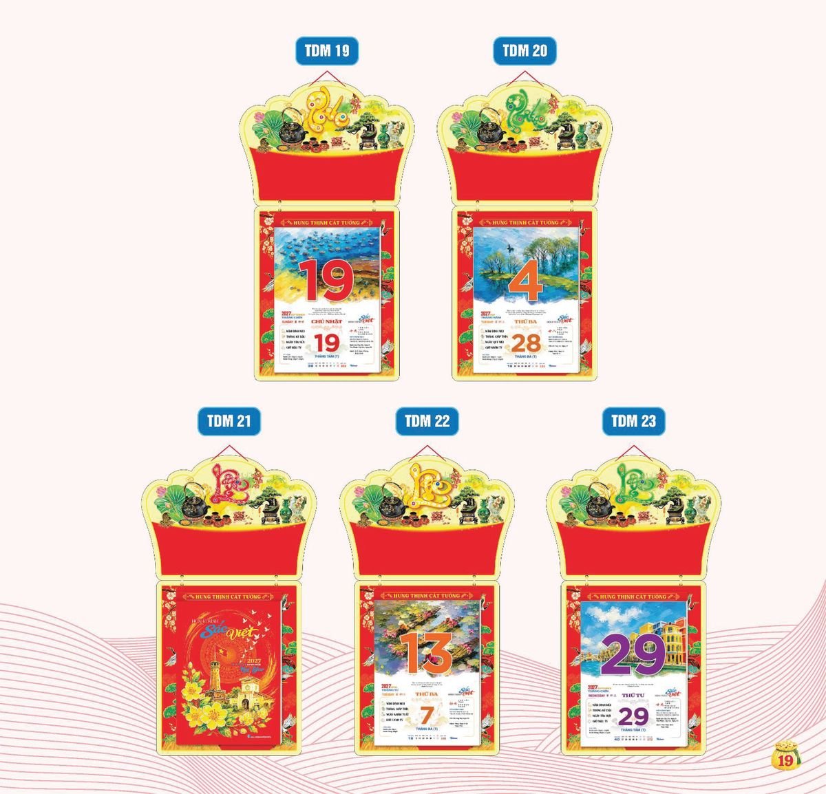 Lịch Bloc Siêu Cực Đại 2027 TDM16 Cung Cấp Lịch Tết Doanh Nghiệp Hà Nội