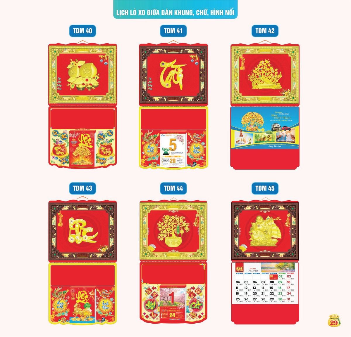 Lịch Bloc Siêu Cực Đại 2027 TDM26 Cung Cấp Lịch Tết Doanh Nghiệp Hà Nội