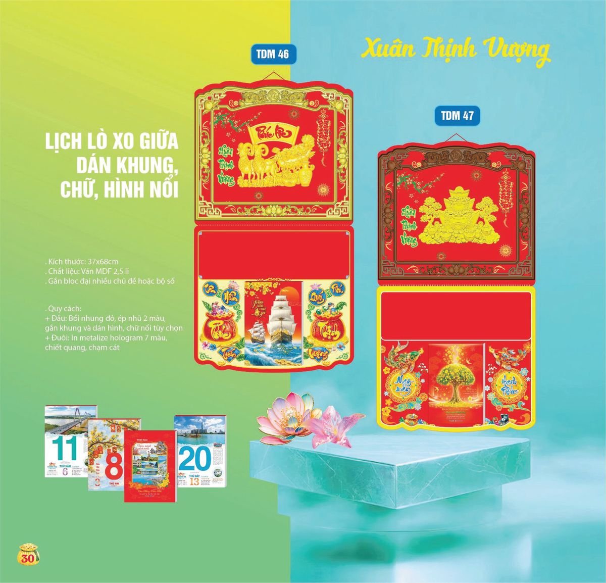 Lịch Bloc Siêu Cực Đại 2027 TDM27 Cung Cấp Lịch Tết Doanh Nghiệp Hà Nội