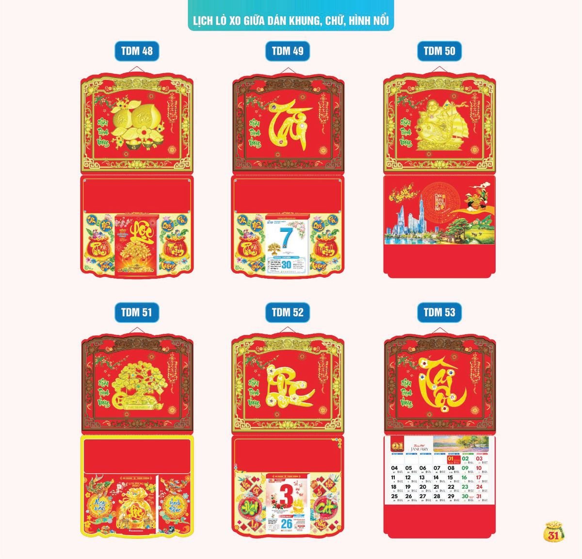Lịch Bloc Siêu Cực Đại 2027 TDM28 Cung Cấp Lịch Tết Doanh Nghiệp Hà Nội