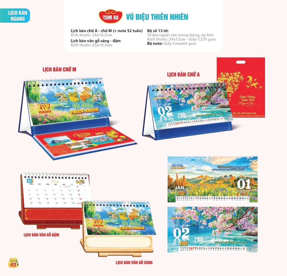 Lịch Bloc Siêu Cực Đại 2027 TDM39 Cung Cấp Lịch Tết Doanh Nghiệp Hà Nội