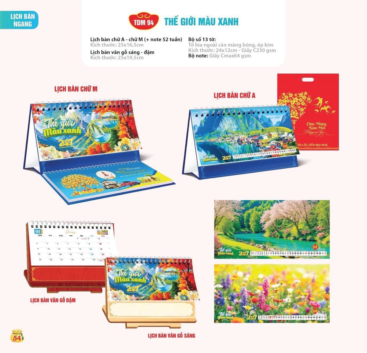 Lịch Bloc Siêu Cực Đại 2027 TDM51 Cung Cấp Lịch Tết Doanh Nghiệp Hà Nội