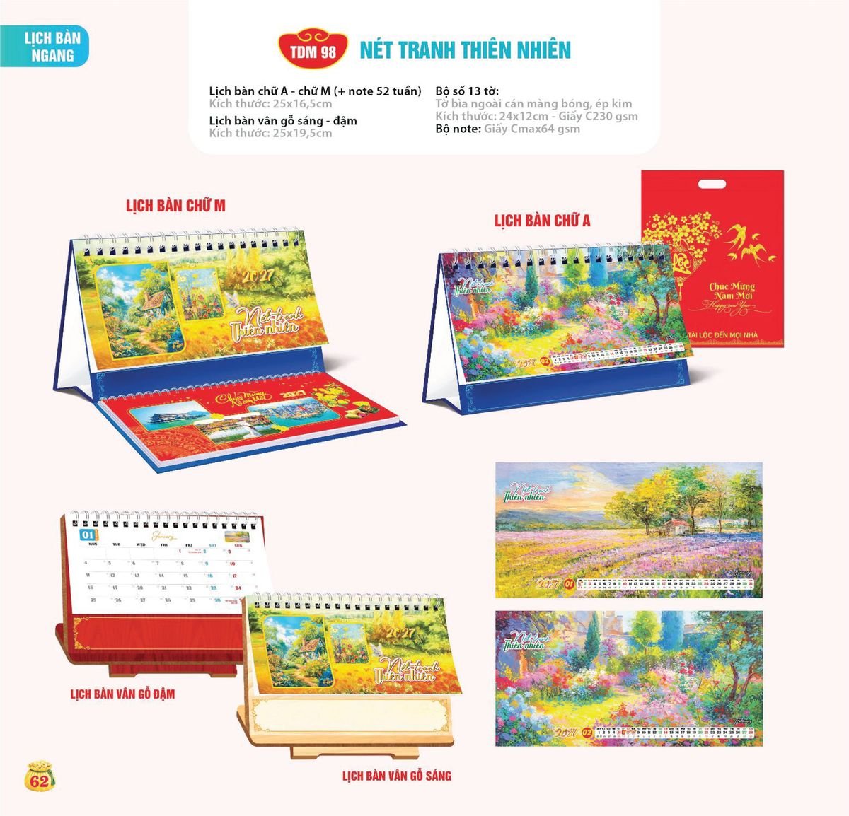 Lịch Bloc Siêu Cực Đại 2027 TDM59 Cung Cấp Lịch Tết Doanh Nghiệp Hà Nội