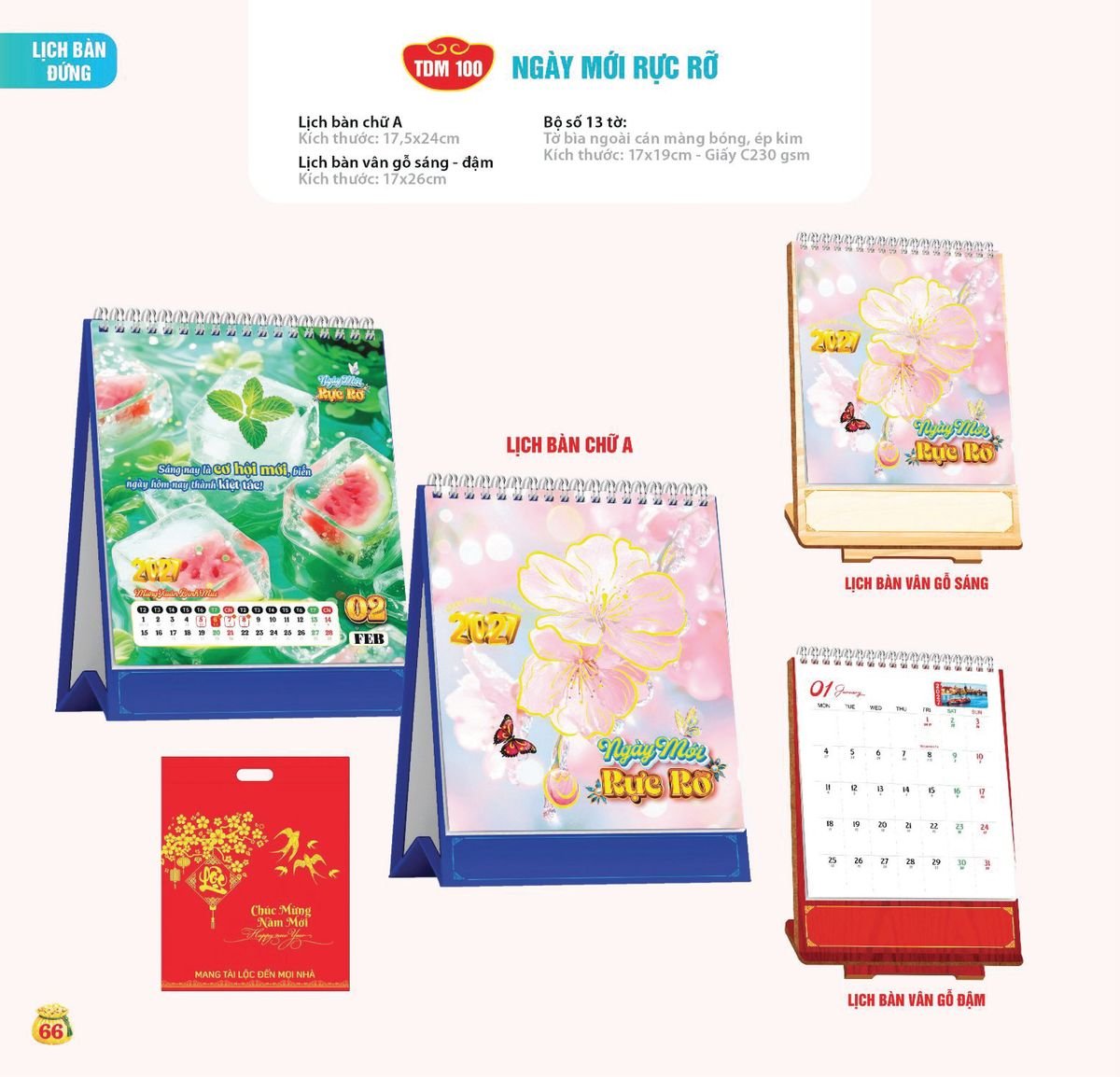 Lịch Bloc Siêu Cực Đại 2027 TDM63 Cung Cấp Lịch Tết Doanh Nghiệp Hà Nội