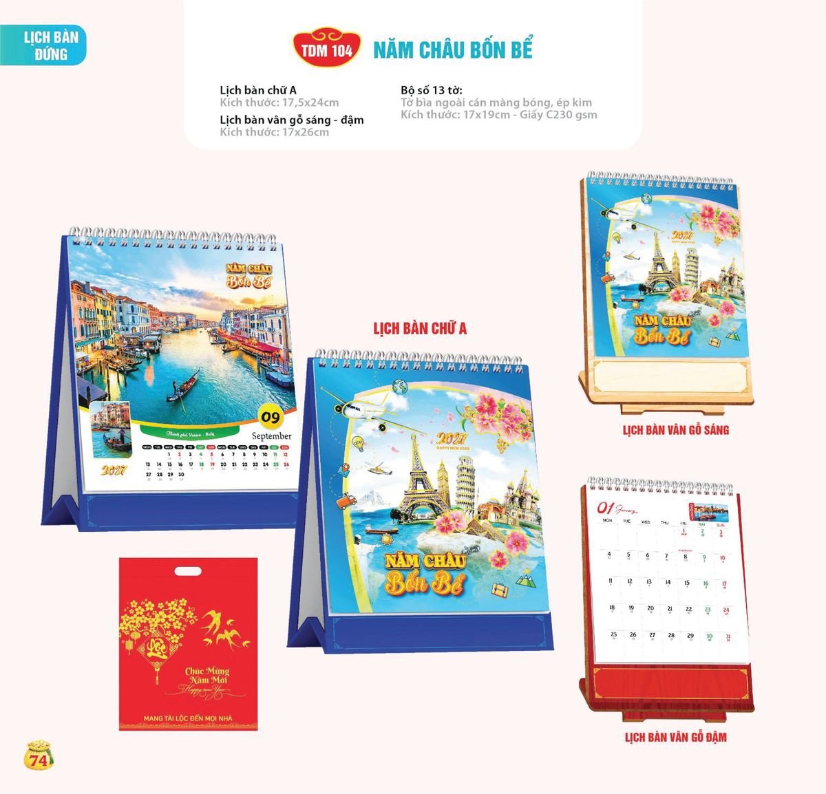 Lịch Bloc Siêu Cực Đại 2027 TDM71 Cung Cấp Lịch Tết Doanh Nghiệp Hà Nội