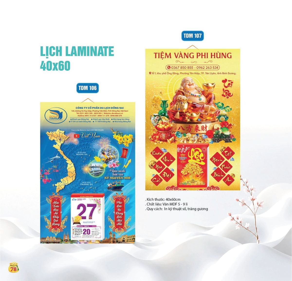 Lịch Bloc Siêu Cực Đại 2027 TDM75 Cung Cấp Lịch Tết Doanh Nghiệp Hà Nội