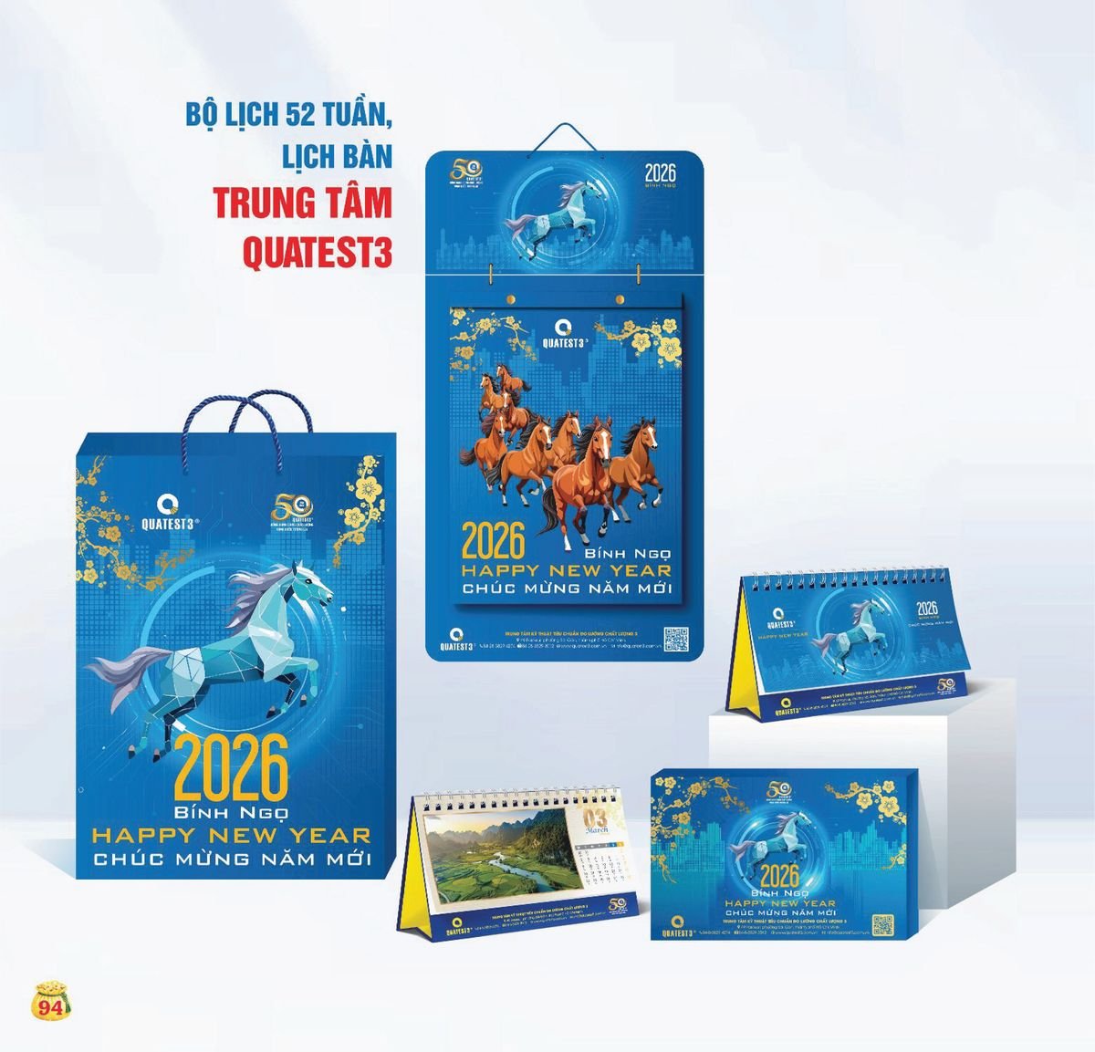 Lịch Bloc Siêu Cực Đại 2027 TDM91 Cung Cấp Lịch Tết Doanh Nghiệp Hà Nội