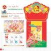 Lịch Treo Tường Lò Xo 2027 TD Mẫu TD40 (40 x 60 cm) Cung Cấp Lịch Tết Doanh Nghiệp Hà Nội in logo doanh nghiệp quà tặng Tết tại Quà Tặng Miền Bắc