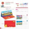 Lịch Để Bàn 2027 TD Mẫu TD48 (14 x 24cm) Cung Cấp Lịch Tết Doanh Nghiệp Hà Nội in logo doanh nghiệp quà tặng Tết tại Quà Tặng Miền Bắc