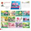 Lịch Bàn Chữ A 2027 TD Mẫu TD54 (19 x 19cm) Cung Cấp Lịch Tết Doanh Nghiệp Hà Nội in logo doanh nghiệp quà tặng Tết tại Quà Tặng Miền Bắc