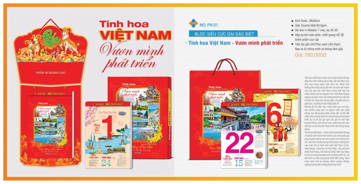 Lịch Bloc TPN 2027 TPNBLOC02 Cung Cấp Lịch Tết Doanh Nghiệp Hà Nội