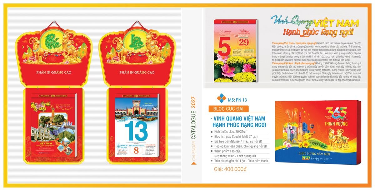 Lịch Bloc TPN 2027 TPNBLOC16 Cung Cấp Lịch Tết Doanh Nghiệp Hà Nội Lịch Bloc TPN 2027 TPNBLOC16 Cung Cấp Lịch Tết Doanh Nghiệp Hà Nội
