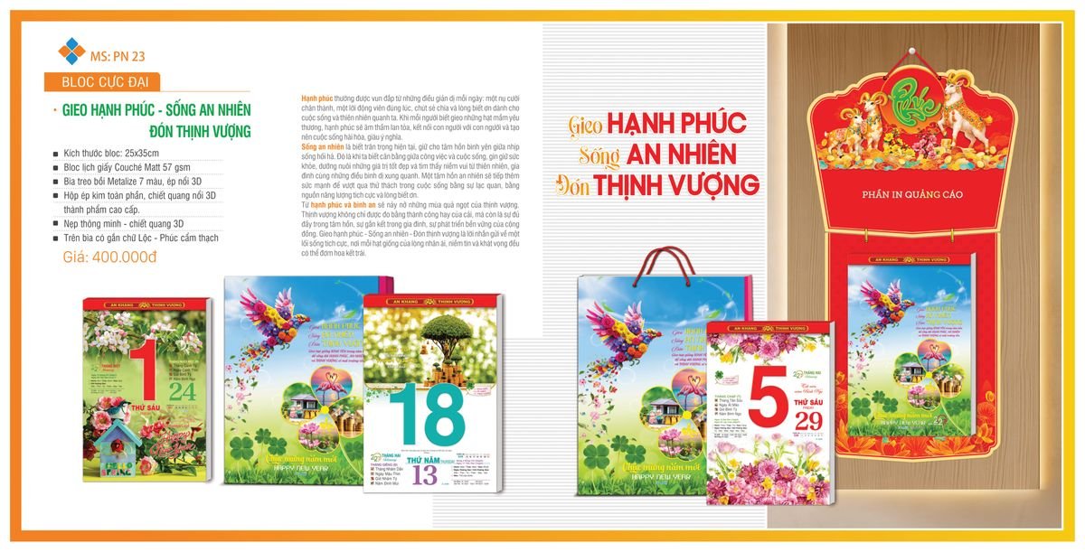 Lịch Bloc TPN 2027 TPNBLOC26 Cung Cấp Lịch Tết Doanh Nghiệp Hà Nội
