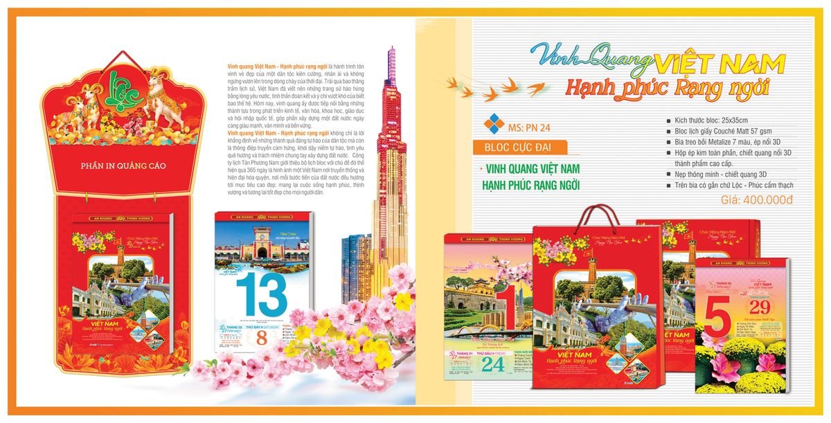 Lịch Bloc TPN 2027 TPNBLOC27 Cung Cấp Lịch Tết Doanh Nghiệp Hà Nội