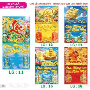 Lịch Treo Tường Lò Xo 2027 TS Mẫu TS-59 (37 x 70 cm) Cung Cấp Lịch Tết Doanh Nghiệp Hà Nội