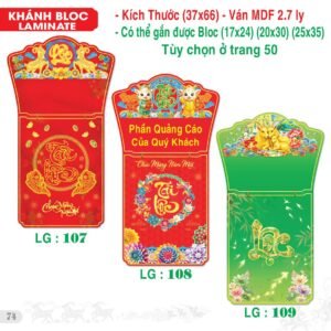 Lịch Bloc Siêu Đại 2027 TS Mẫu TS-75 (37 x 66 cm) Cung Cấp Lịch Tết Doanh Nghiệp Hà Nội
