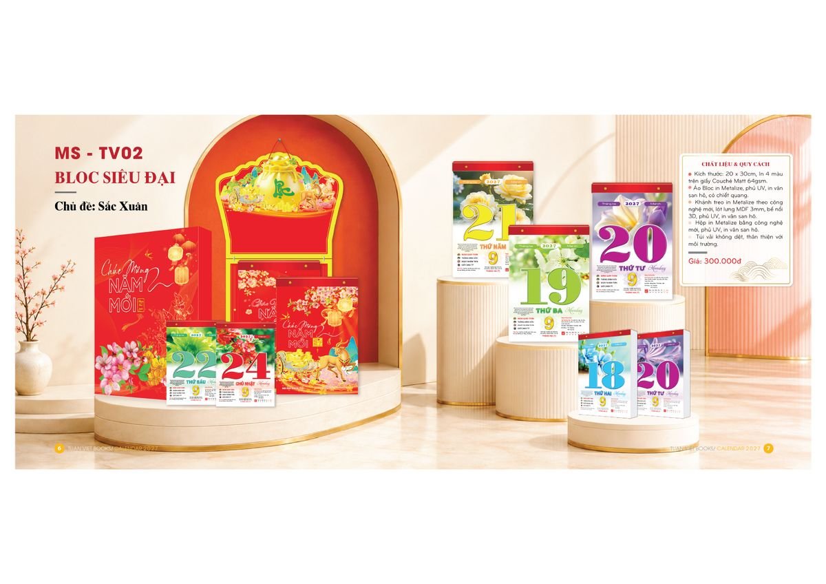 Lịch Bloc Cực Đại 2027 TV02 Cung Cấp Lịch Tết Doanh Nghiệp Hà Nội Lịch Bloc Cực Đại 2027 TV02 Cung Cấp Lịch Tết Doanh Nghiệp Hà Nội
