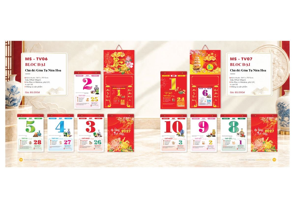 Lịch Bloc Cực Đại 2027 TV06 Cung Cấp Lịch Tết Doanh Nghiệp Hà Nội Lịch Bloc Cực Đại 2027 TV06 Cung Cấp Lịch Tết Doanh Nghiệp Hà Nội
