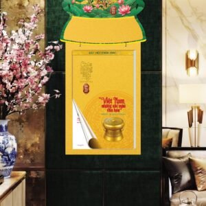 Lịch Bloc 2027 VHVN Mẫu VHVN-02 (29 x 41 cm) Cung Cấp Lịch Tết Doanh Nghiệp Hà Nội
