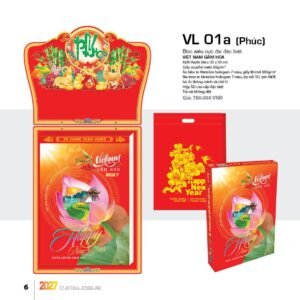 Lịch Bloc Siêu Cực Đại 2027 VL Mẫu VL01A (35 x 50cm) Cung Cấp Lịch Tết Doanh Nghiệp Hà Nội in logo doanh nghiệp quà tặng Tết tại Quà Tặng Miền Bắc