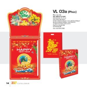 Lịch Bloc Cực Đại 2027 VL Mẫu VL03A (25 x 35cm) Cung Cấp Lịch Tết Doanh Nghiệp Hà Nội in logo doanh nghiệp quà tặng Tết tại Quà Tặng Miền Bắc
