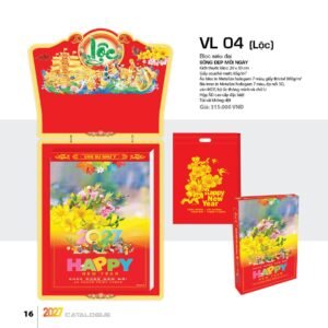 Lịch Bloc Siêu Đại 2027 VL Mẫu VL04 (20 x 30cm) Cung Cấp Lịch Tết Doanh Nghiệp Hà Nội in logo doanh nghiệp quà tặng Tết tại Quà Tặng Miền Bắc