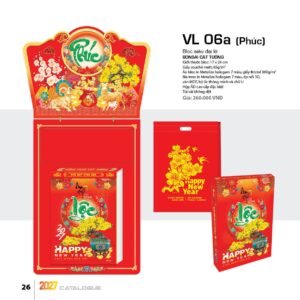 Lịch Bloc Siêu Đại 2027 VL Mẫu VL06A (17 x 24cm) Cung Cấp Lịch Tết Doanh Nghiệp Hà Nội in logo doanh nghiệp quà tặng Tết tại Quà Tặng Miền Bắc